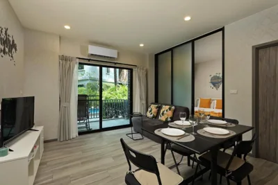 Appartamento con due camere da letto — The Title Residencies Naiyang by Beringela